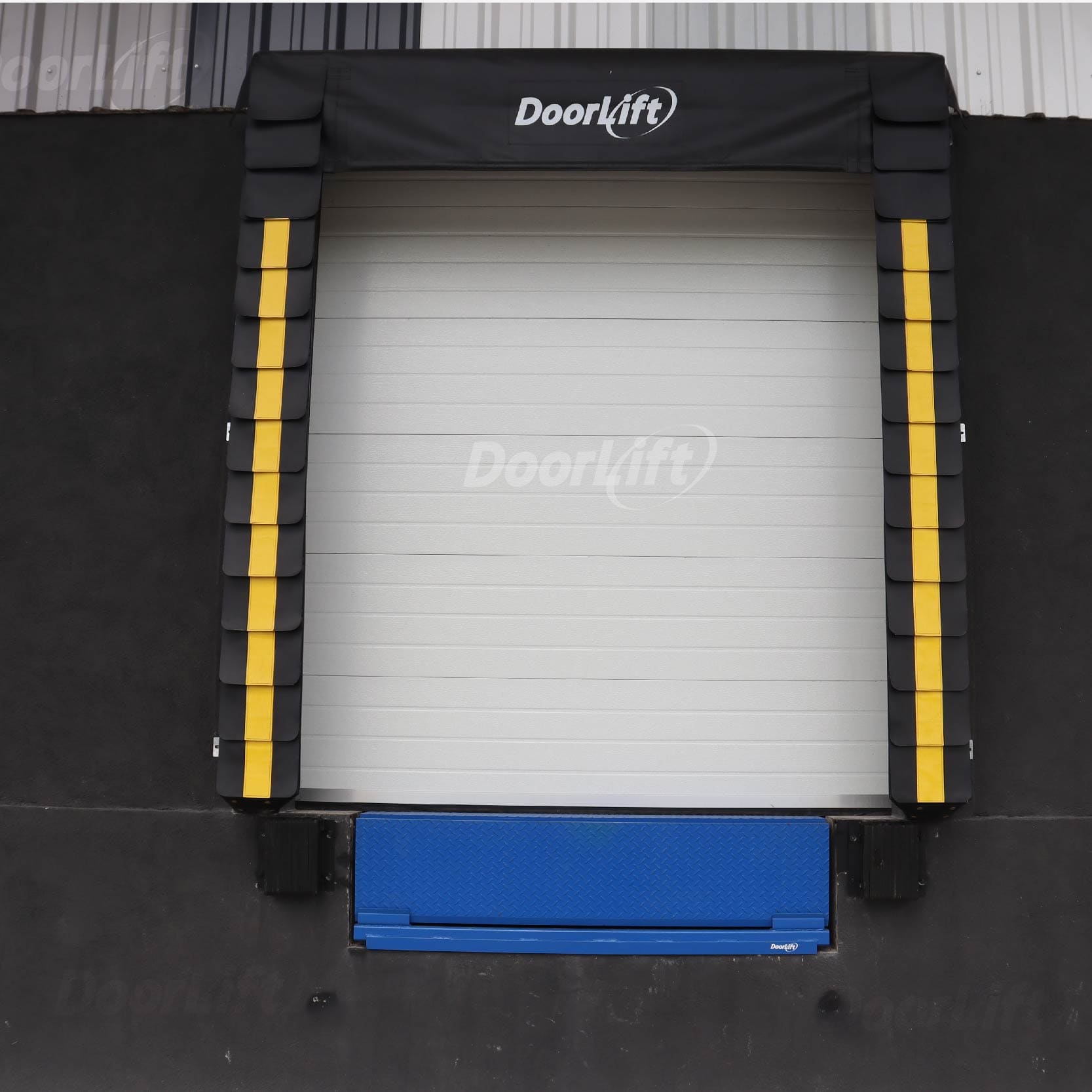 platform stamp, sello anden, rampas niveladoras